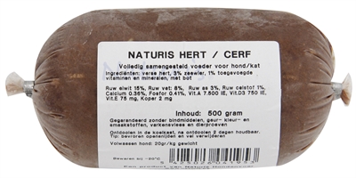 NATURIS HERT / RUND 500 GR