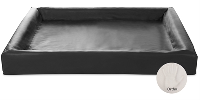 BIA BED HONDENMAND ORTHOPEDISCH ZWART BIA-7 120X100X15 CM