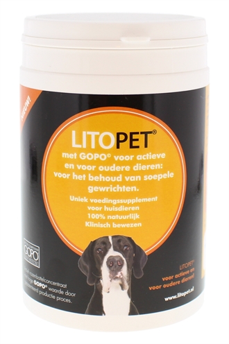 LITOPET POEDER HOND 500 GR