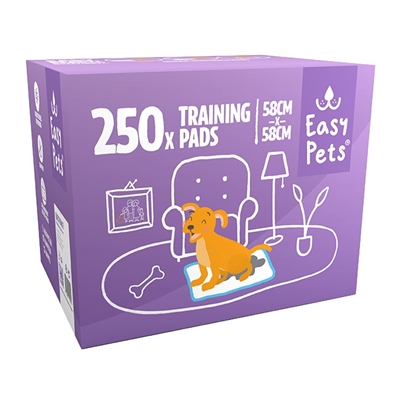 EASYPETS PUPPY TRAINING PADS 58X58 CM 250 ST
