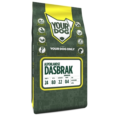 YOURDOG ALPENLANDSE DASBRAK SENIOR 3 KG