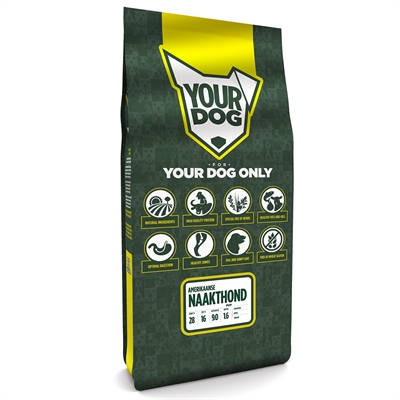 YOURDOG AMERIKAANSE NAAKTHOND PUP 12 KG