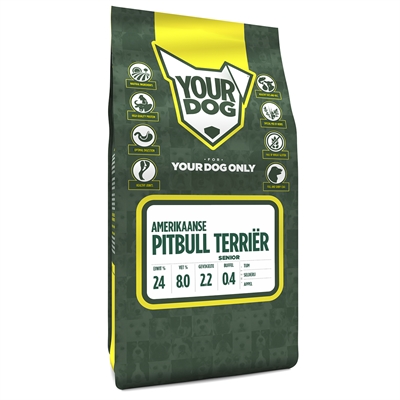 YOURDOG AMERIKAANSE PITBULL TERRIËR SENIOR 3 KG