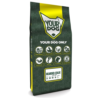 YOURDOG BEARDED COLLIE VOLWASSEN 12 KG