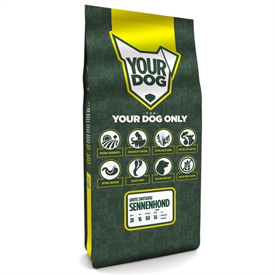 YOURDOG GROTE ZWITSERSE SENNENHOND PUP 12 KG