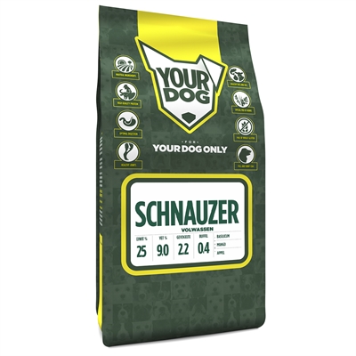 YOURDOG SCHNAUZER VOLWASSEN 3 KG