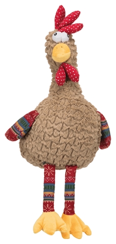 TRIXIE PLUCHE HAAN MET DIERENGELUID 60 CM