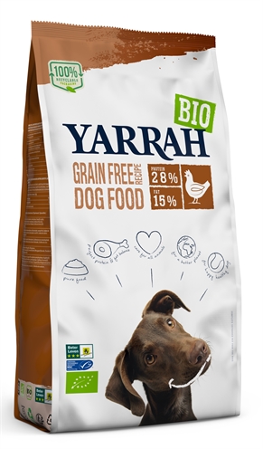 YARRAH DOG BIOLOGISCHE BROKKEN GRAANVRIJ KIP/VIS 2 KG