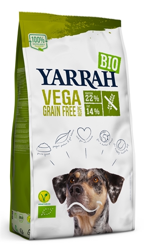 YARRAH DOG BIOLOGISCHE BROKKEN VEGA ULTRA SENSITIVE TARWEVRIJ 2 KG