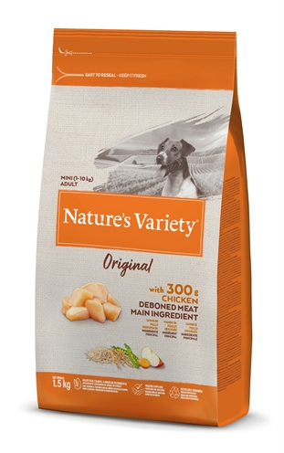 NATURES VARIETY ORIGINAL ADULT MINI CHICKEN 1