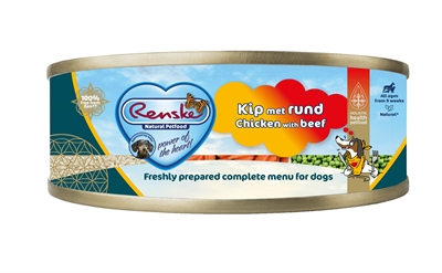 RENSKE HOND VERS VLEES KIP / RUND 24X95 GR