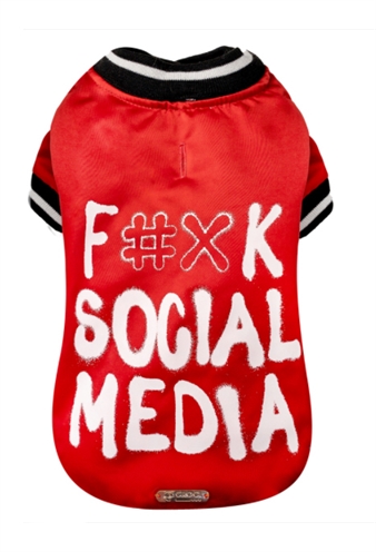 CROCI HONDENJAS SOCIAL MEDIA ROOD 45 CM