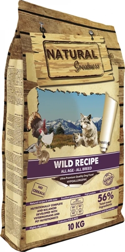 NATURAL GREATNESS WILD RECIPE 10 KG