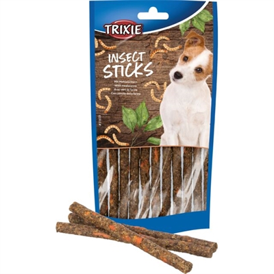 TRIXIE INSECT STICKS MET MEELWORMEN 80 GR