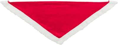 TRIXIE KERSTBANDANA VELVET LOOK ROOD ASSORTI 55 CM