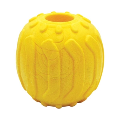 HAPPY PET BAL DRIJVEND GEEL 8X8X8 CM