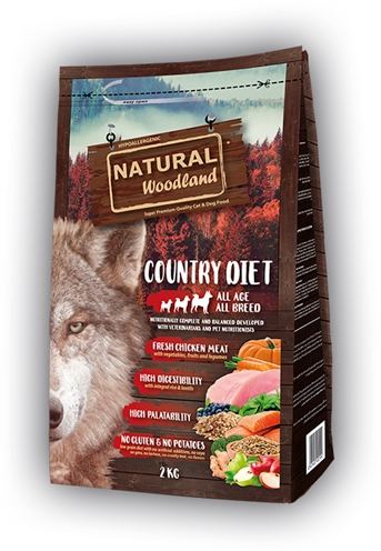 NATURAL WOODLAND COUNTRY DIET 2 KG