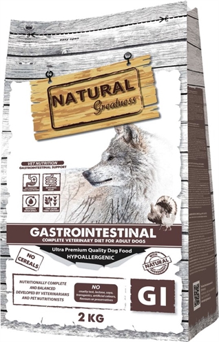 NATURAL GREATNESS VETERINARY DIET DOG GASTROINTESTINAL COMPLETE 2 KG