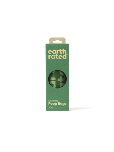 EARTH RATED POEPZAKJES LAVENDEL GERECYCLED 300 ST
