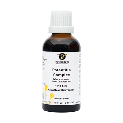 DE GROENE OS POTENTILLA COMPLEX HOND / KAT 50 ML
