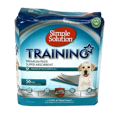 SIMPLE SOLUTION PUPPY TRAINING PADS 56 ST 55X56 CM