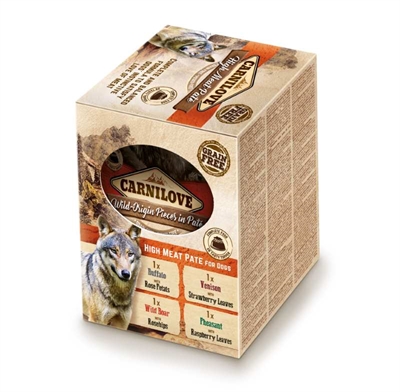 CARNILOVE DOG POUCH MULTIPACK 4X300 GR