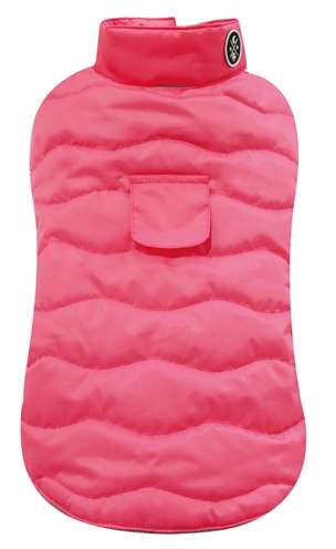 CROCI HONDENJAS ECO LEAVES GERECYCLED ROZE 25 CM