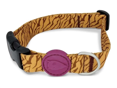 MORSO HALSBAND HOND GERECYCLED JUNGLE DRUM ORANJE 30-42X1