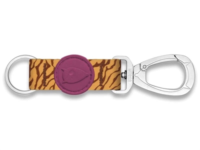 MORSO KEY CORD SLEUTELHANGER GERECYCLED JUNGLE DRUM ORANJE L