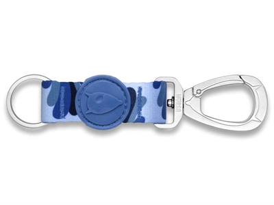 MORSO KEY CORD SLEUTELHANGER GERECYCLED SPLASH BLAUW L