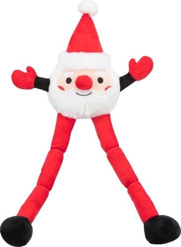 TRIXIE XMAS KERSTMAN MET LANGE BENEN PLUCHE 54 CM