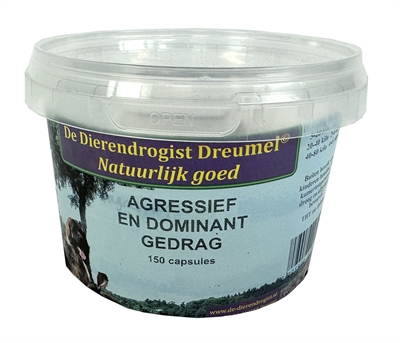 DIERENDROGIST AGRESSIEF / DOMINANT CAPSULES 150 ST