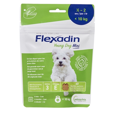 FLEXADIN YOUNG DOG MINI CHEWS 60 ST