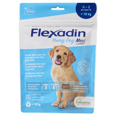 FLEXADIN YOUNG DOG MAXI CHEWS 60 ST