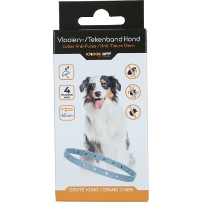 HERY ZEROPUCE VLOOIENBAND HOND GERANIOL ZONDER CHEMICALIEN 60 CM