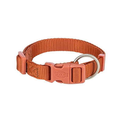 TRIXIE HALSBAND HOND PREMIUM ROEST BRUIN 22-35X1 CM