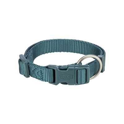 TRIXIE HALSBAND HOND PREMIUM PETROL BLAUW 22-35X1 CM