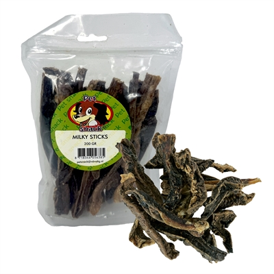 PETSNACK MILKY STICKS 200 GR