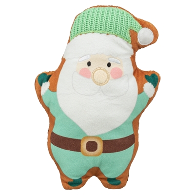 TRIXIE XMAS KERSTMAN PLUCHE GROEN 22 CM