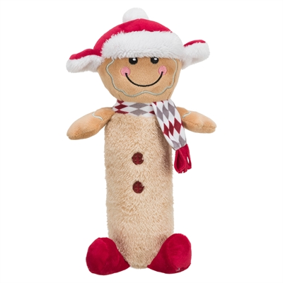 TRIXIE XMAS PEPERKOEKMAN MET FLES PLUCHE 36 CM