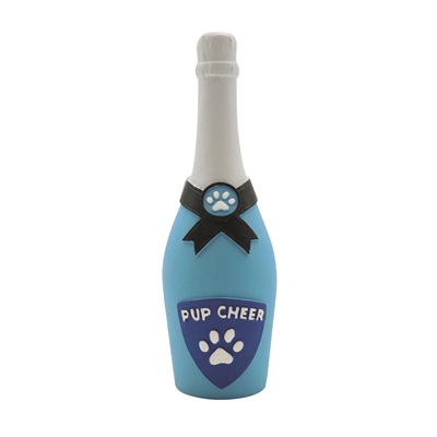 CROCI HOMY PUP CHEERS CHAMPAGNE FLES LATEX 16X4 CM