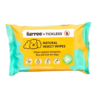 FURREE NATURAL INSECT WIPES 20 ST