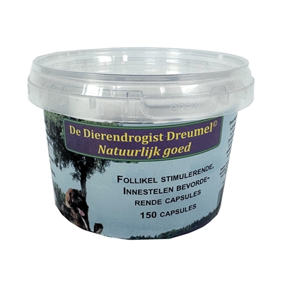 DIERENDROGIST FOLLIKEL STIMULEREND / INNESTELEN BEVORDERENDE CAPSULES 150 ST