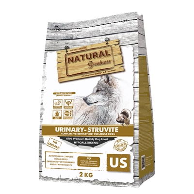 NATURAL GREATNESS VETERINARY DIET DOG URINARY STRUVITE COMPLETE ADULT 2 KG