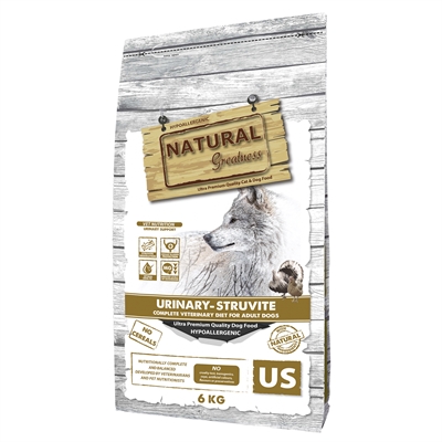 NATURAL GREATNESS VETERINARY DIET DOG URINARY STRUVITE COMPLETE ADULT 6 KG