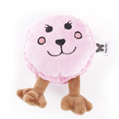 MARTIN MACARON PLUCHE 17X8X5 CM