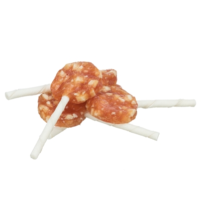 TRIXIE DENTA FUN CHICKEN CHEESE LOLLY 10 CM 20 GR 50 ST