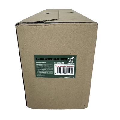 FREDS KENNELPACK PATE RUND 9X300 GR