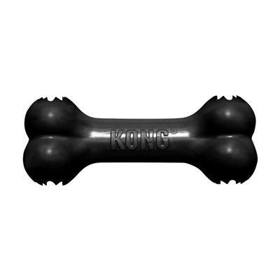 KONG EXTREME GOODIE BONE ZWART 21