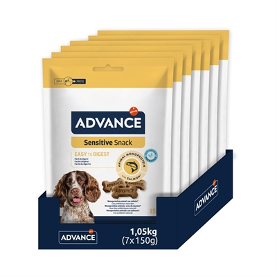 ADVANCE SENSITIVE SNACK 7X150 GR